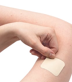 Applying the NEUPRO® (rotigotine transdermal system) patch